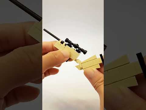 Brick Gun M24 Sniper Rifle - Offbrand Lego Build