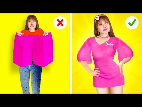 Zrób to sam: Twoje Własne Stylowe Ubrania 😱 Wyzwanie Artystyczne 💝 Moda i DIY od 123 GO! TRENDS