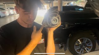 Hyundai Genesis Coupe BK2 3.8 2013 Grand Touring Alternator replace