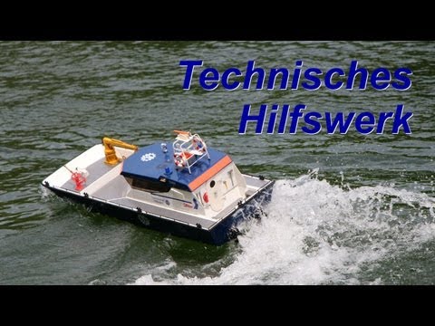 RC THW Boot - Lehmar Rettung