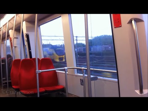 RET Metro rit Den Haag Centraal - Laan Van NOI +vertrek op lijn E richting Slinge