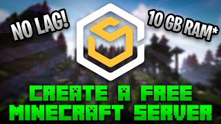 How to create a FREE Minecraft Server with AxentHost! NO LAG! 10 GB RAM