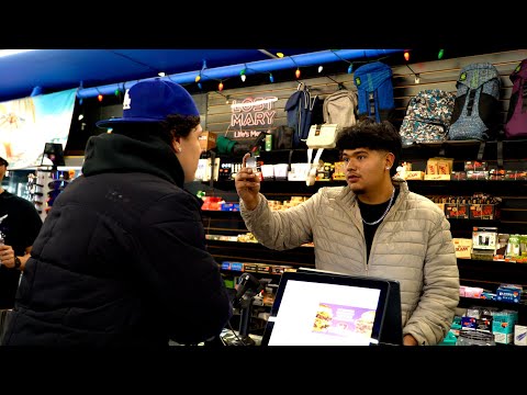 Acting SUS While Buying Vapes!