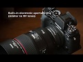 Fringer EF-FX adapter electronic aperture ring demo