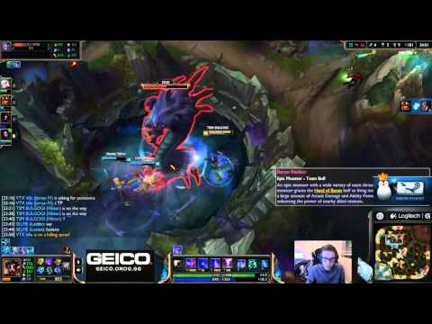 Meteos shots at Bjergsen