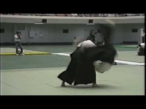 Shigeru Sugawara Sensei at the 31st All-Japan Aikido Embutaikai.