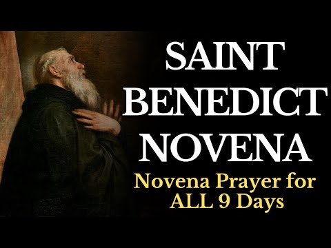 Novena to St. Benedict — Novena Prayer for ALL 9 Days
