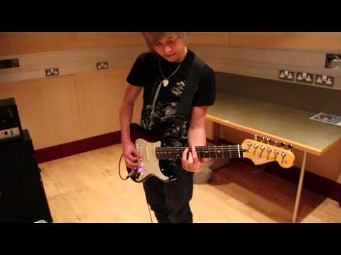 James Bell (Young Guitarist of The Year): Trying out the Roland G-5 Stratocaster