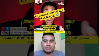 Download lagu Hari Minggu/Hari Sabat bagi orang Kristen #leadergulo #short mp3