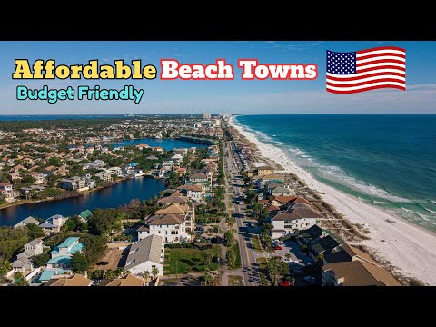 🌊 10 Most Affordable Beach Towns in the U.S. | Budget-Friendly Coastal Living 🌴