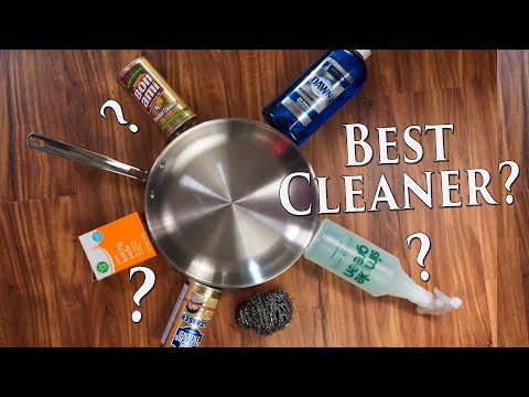 The Best Way To Clean Stainless Steel Pans And Season...