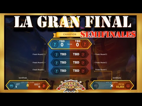 LIGA DE OSIRIS GRAN FINAL!  60GT(1960) VS (1365)JST -rise of kingdoms en español