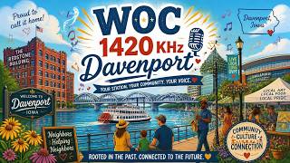 #AM Airchecks - United States WOC Davenport, Iowa, 1420 kHz, 19 August, 2025