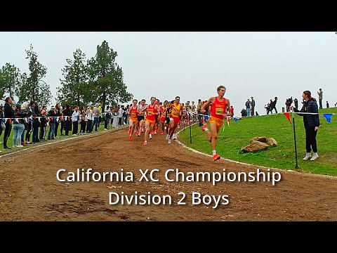 2025 California State XC Championship D2 Boys