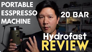 Hydrofast Portable Espresso Machine Review – 20-Bar Travel Coffee Maker