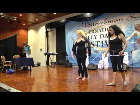 Mona Said WS- Simona Guzman demonstrating,Mediterranean Delight Festival, Greece 2013