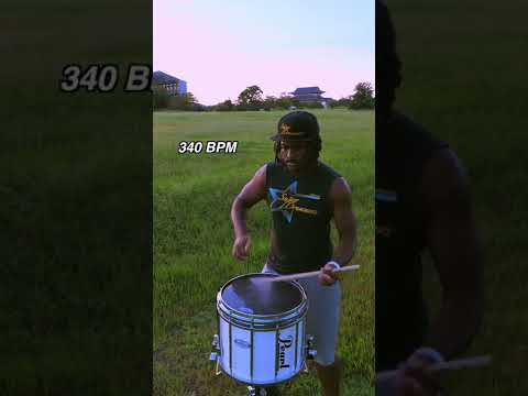 340 BPM Triple Stroke Roll