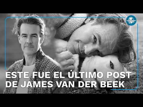 Falleció el actor James Van Der Beek a los 48 años