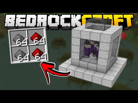 GUNPOWDER and REDSTONE FARM for Minecraft - Bedrock Craft #57