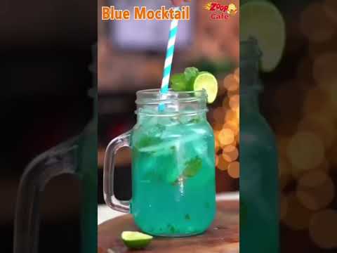 Blue Mocktail | zoop cafe | franchise