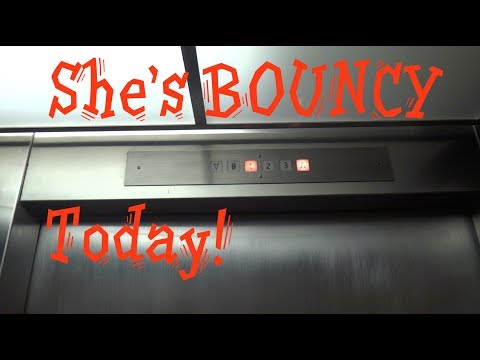 The elevator at the Scott and Stringfellow building in Lynchburg is bouncy..