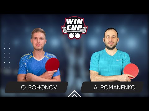 12:45 Oleksandr Pohonov - Andrii Romanenko West 2 WIN CUP 24.05.2024 | TABLE TENNIS WINCUP