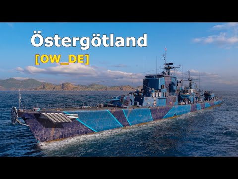World of WarShips Östergötland - 5 Kills 224K Damage