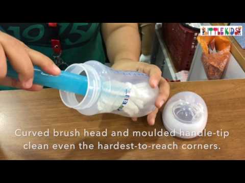 Philips Avent Bottle And Teat Brush/ Grey