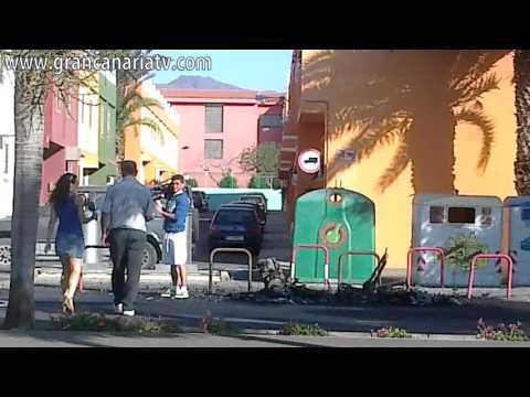 Se incendia un vehiculo circulando por Vecindario