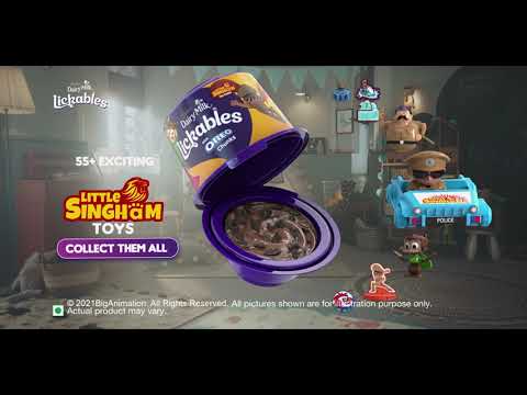 Cadbury Dairy Milk in Lickables | Little Singham toy range - Telugu