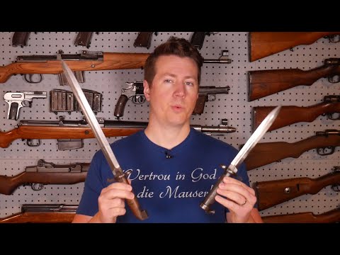 Swedish Mauser Accessories: Bayonets