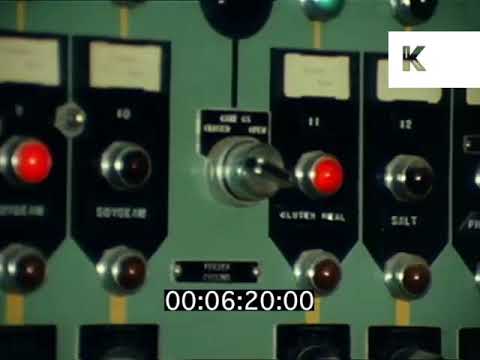 1970 USA, Early Computer Control Panel, Early Technology