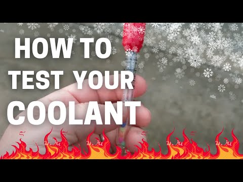 Part of a video titled How to Test Your Antifreeze / Coolant - YouTube