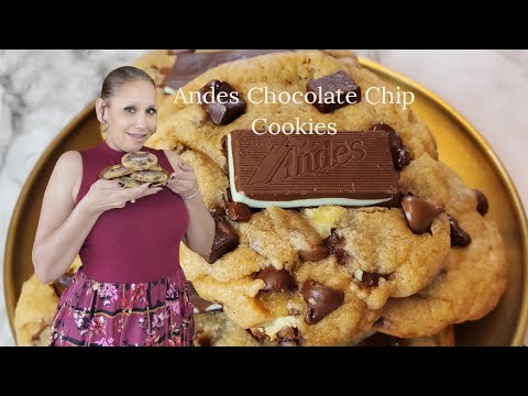 Andes Mint Chocolate Chip Cookies. Take your cookies to another level😋