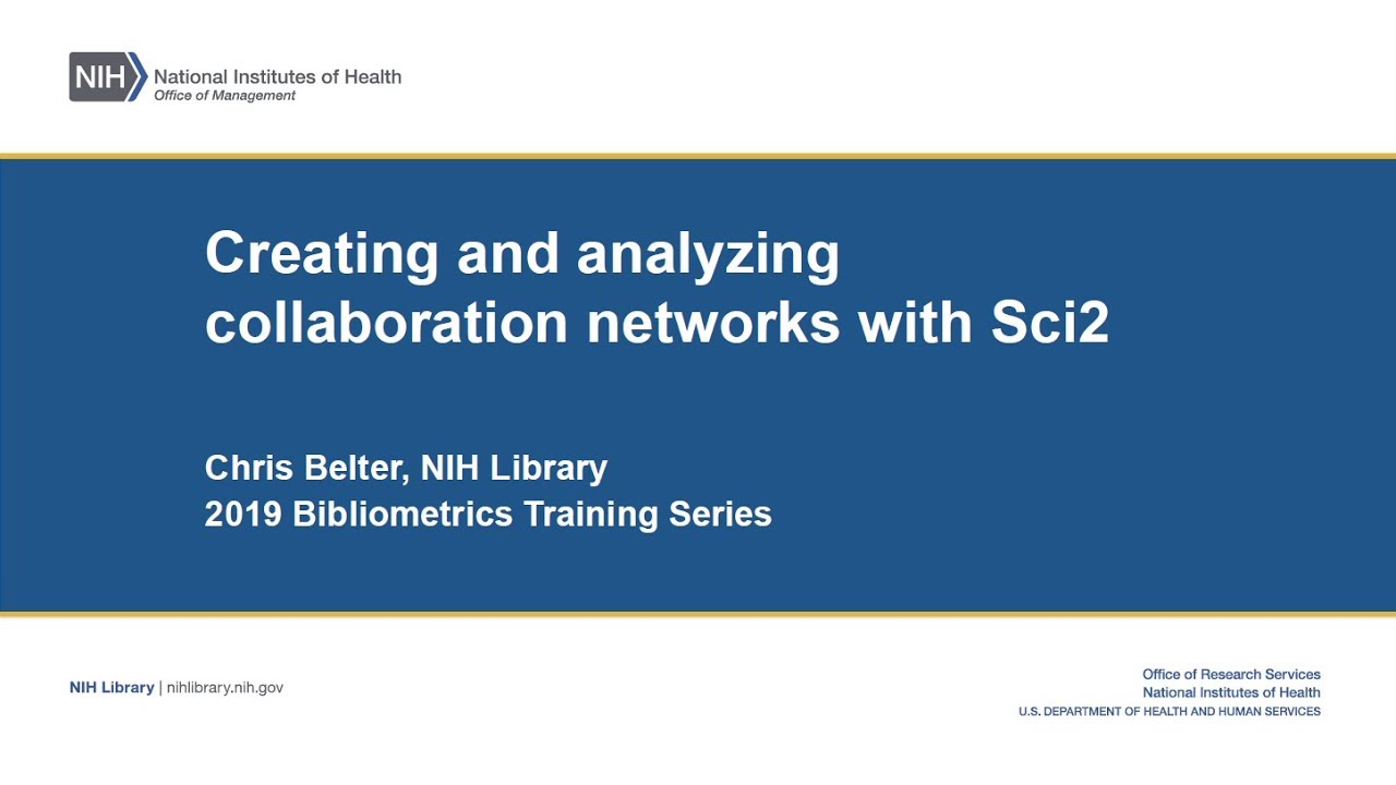 Week 7: Collaboration networks