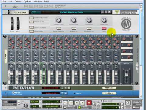 Propellerhead Reason 4 Tutorial Mastering Suite Combo Patches