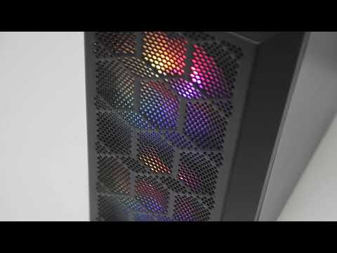 Antec NX200M MESH 강화유리 미니타워 케이스 ~ 전면부 구동음