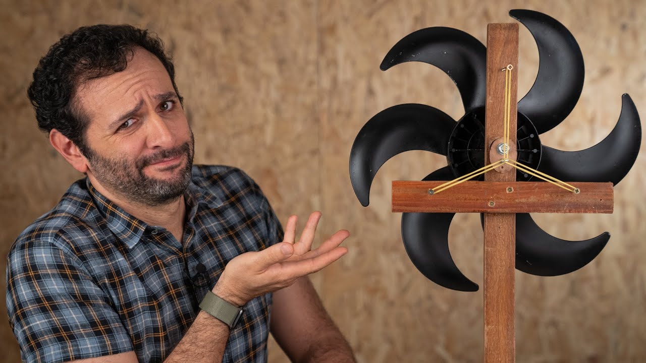 VENTILADOR com ELÁSTICOS? Desvendamos o TRUQUE da ENERGIA INFINITA