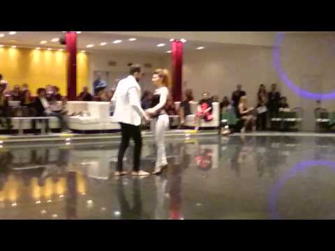 Esibizione Kizomba al Melaluna della scuola Dancing Time - Danilo e Fausta 24-04-15