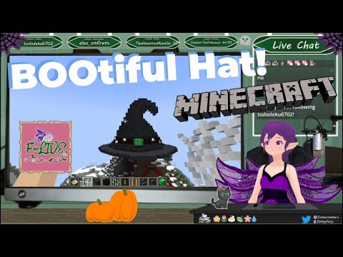 [Minecraft Stream] Witch Hat Anti-Tutorial (Enter at your own risk)