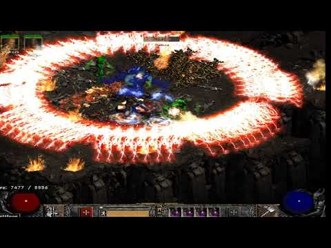 Path Of Diablo DClone Wolf Barb & Rabies Druid [Hardcore]