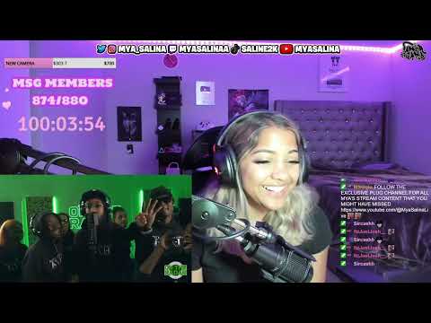 Mya Salina REACTS to CYPHER: Yannii, Jay Stark, Jaydot Geek, Leeky Jackson, Dee Billz