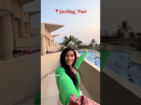 Staycation at Sterling Holiday Resort, Puri!🏩🌊🌴🏊‍♀️ #shorts #ytshorts #staycation #sterling #puri