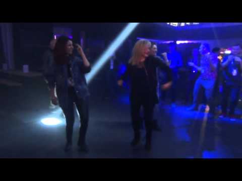 Poli Genova (Bulgaria) dancing "If Love Was A Crime" in the Stockholm Euroclub