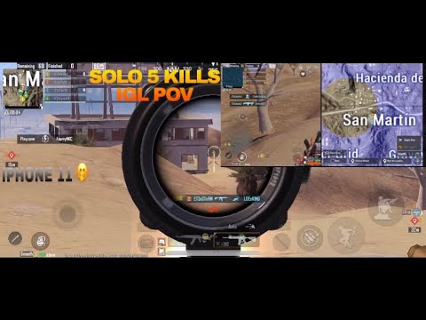 SOLO 5 KILLS || COMPETITIVE IPHONE 11|| IGL POV || #bgmi #competitive #headshot