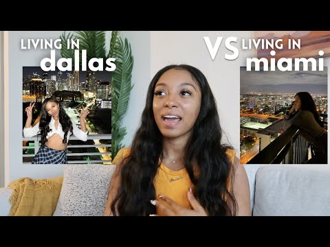 HOW IT IS LIVING IN DALLAS, TEXAS VERSUS LIVING IN MIAMI, FLORIDA (MY PERSONAL REVIEW)|Imani Collins