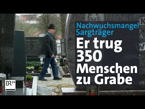 Stille Begleiter: Bayerns Gemeinden suchen Sargträger | Abendschau | BR24