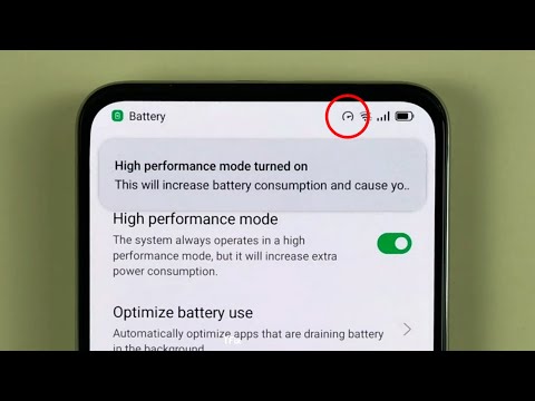 How to enable/disable High performance mode on OPPO Reno2 F Android 11