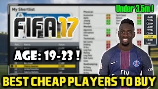 FIFA 17: BEST CHEAP PLAYERS TO BUY ON CAREER MODE (Every Positions!)