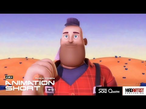 CGI 3D Animated Short Film "AGAINST THE GRAIN" Funny Animation by SAE Qantm College